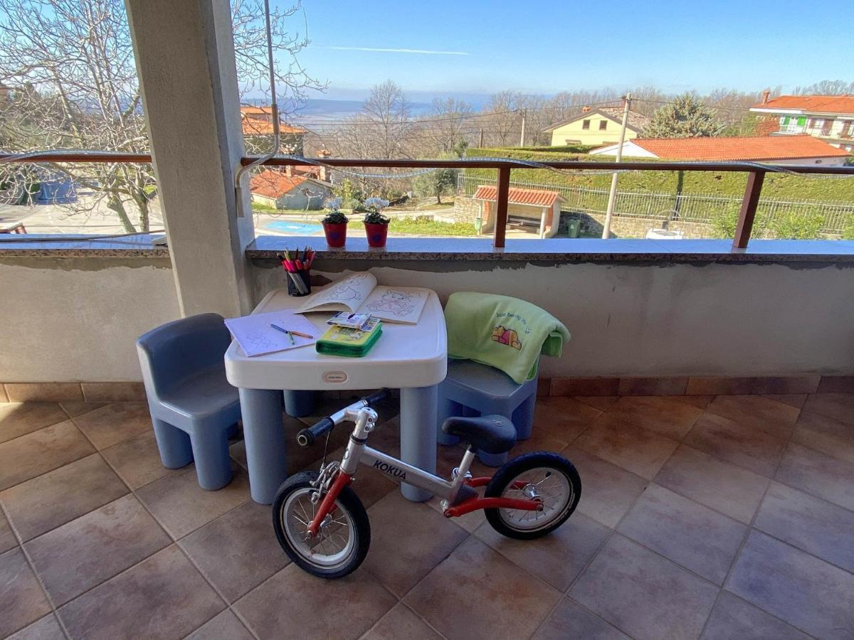 Sea View Istrian Countryside Apartment - Rota Dragonja Bagian luar foto