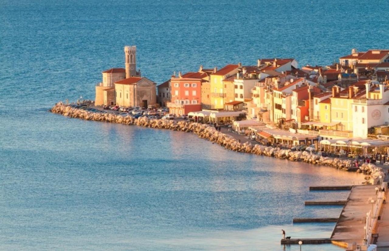 Sea View Istrian Countryside Apartment - Rota Dragonja Bagian luar foto