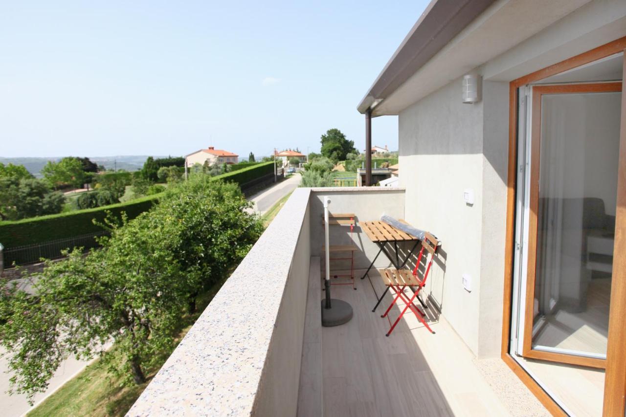 Sea View Istrian Countryside Apartment - Rota Dragonja Bagian luar foto