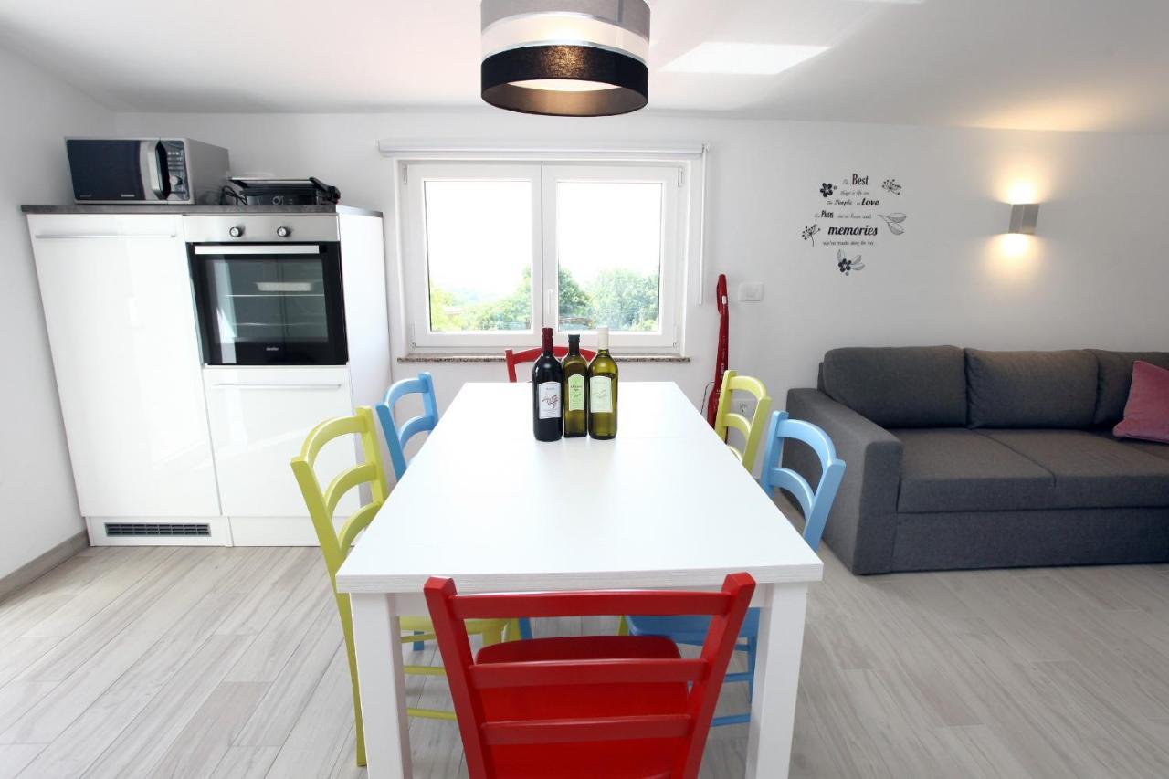 Sea View Istrian Countryside Apartment - Rota Dragonja Bagian luar foto