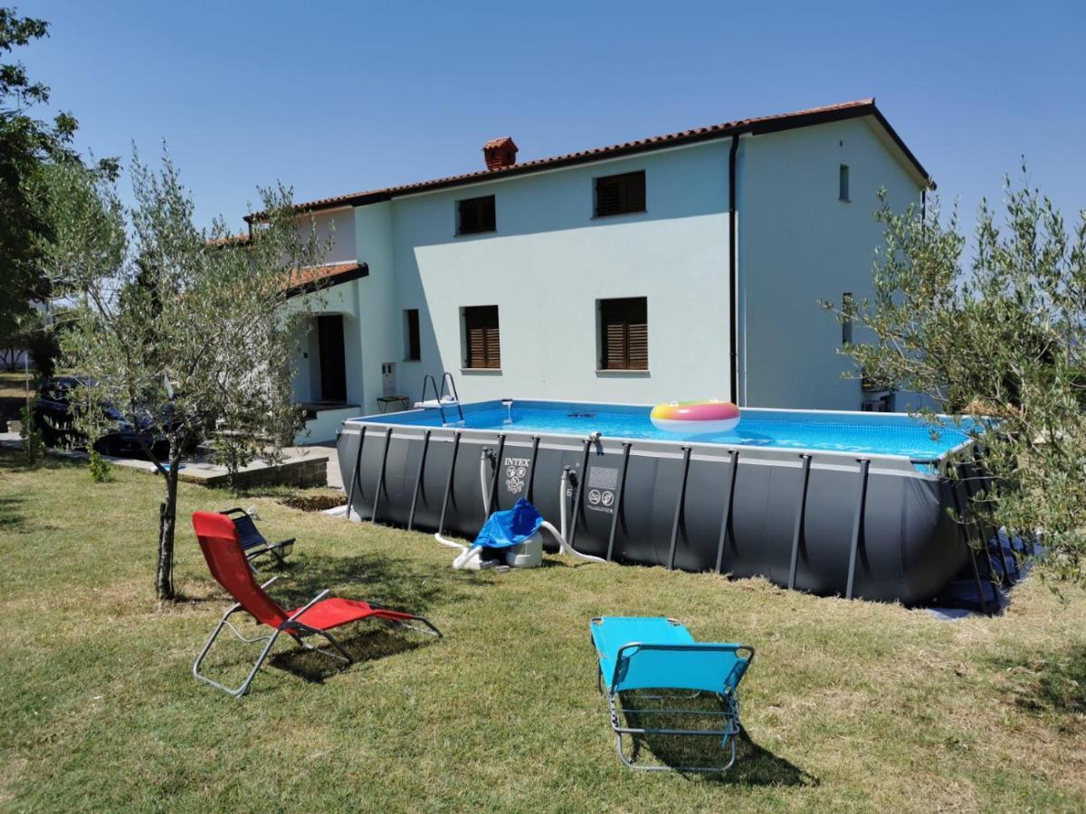 Sea View Istrian Countryside Apartment - Rota Dragonja Bagian luar foto