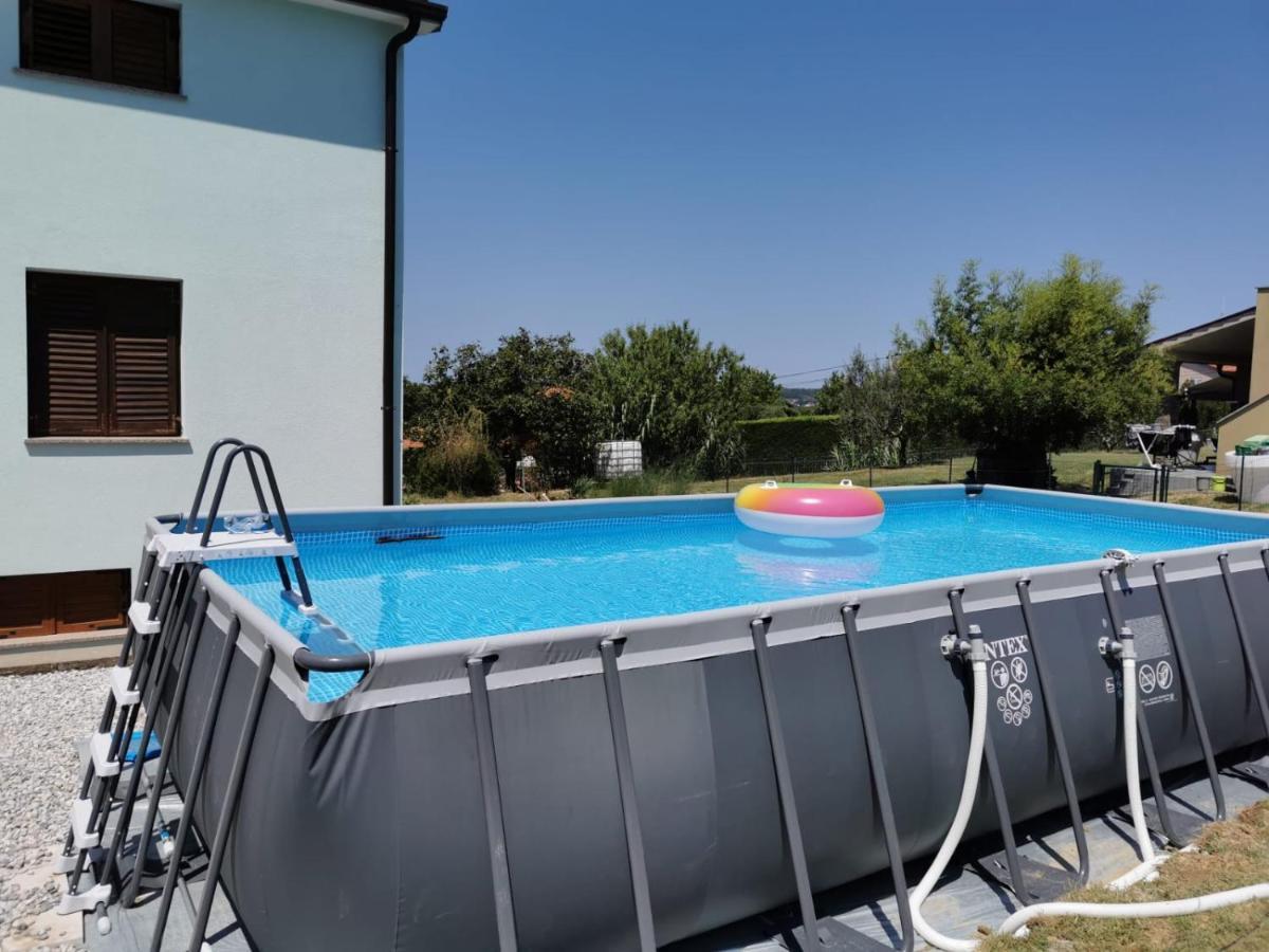 Sea View Istrian Countryside Apartment - Rota Dragonja Bagian luar foto